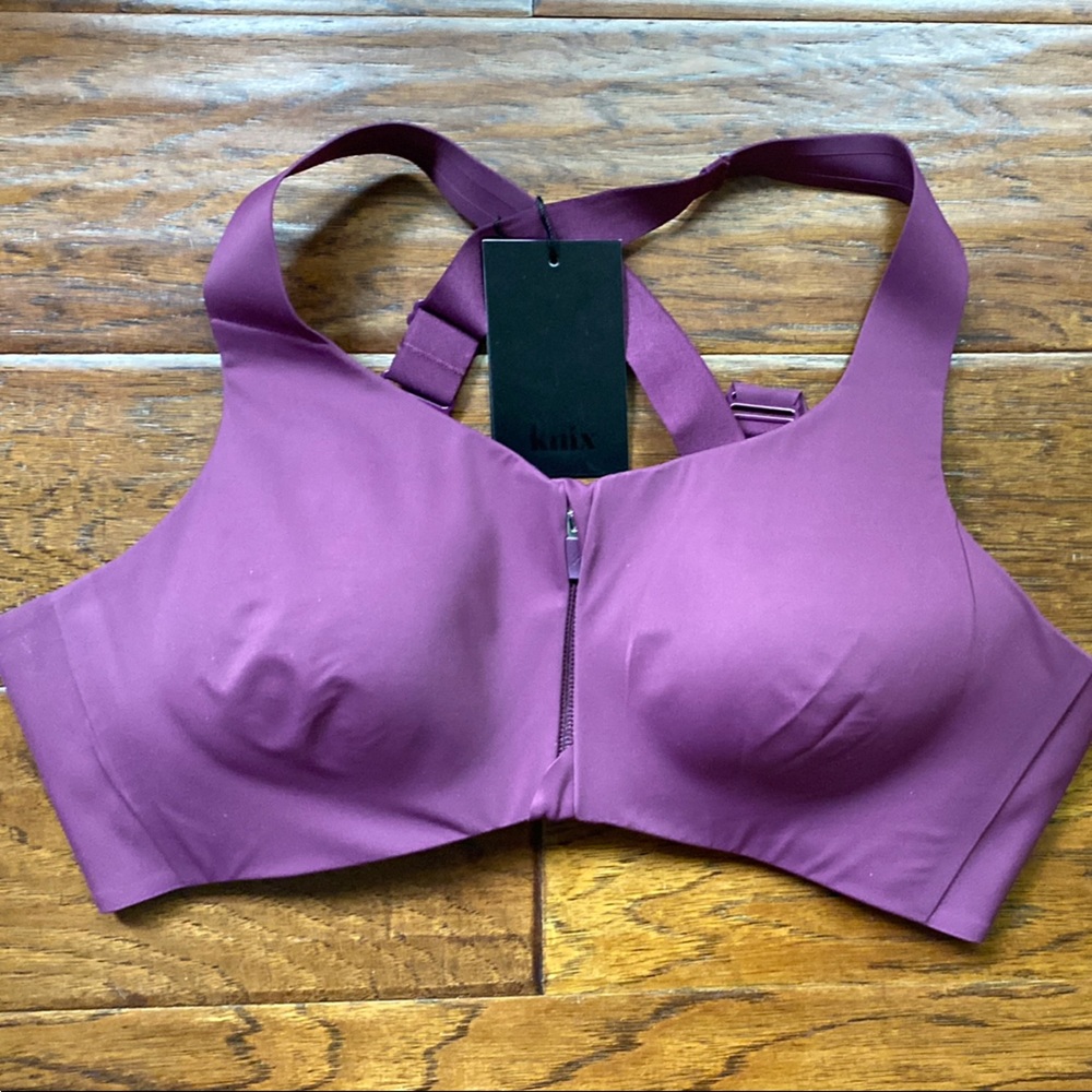 Knix Purple Wireless Bra